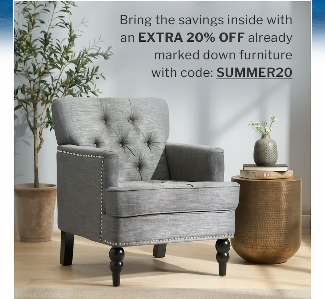 Summer Clearance Event: Extra 20% Off Already Reduced Prices with Code SUMMER20 