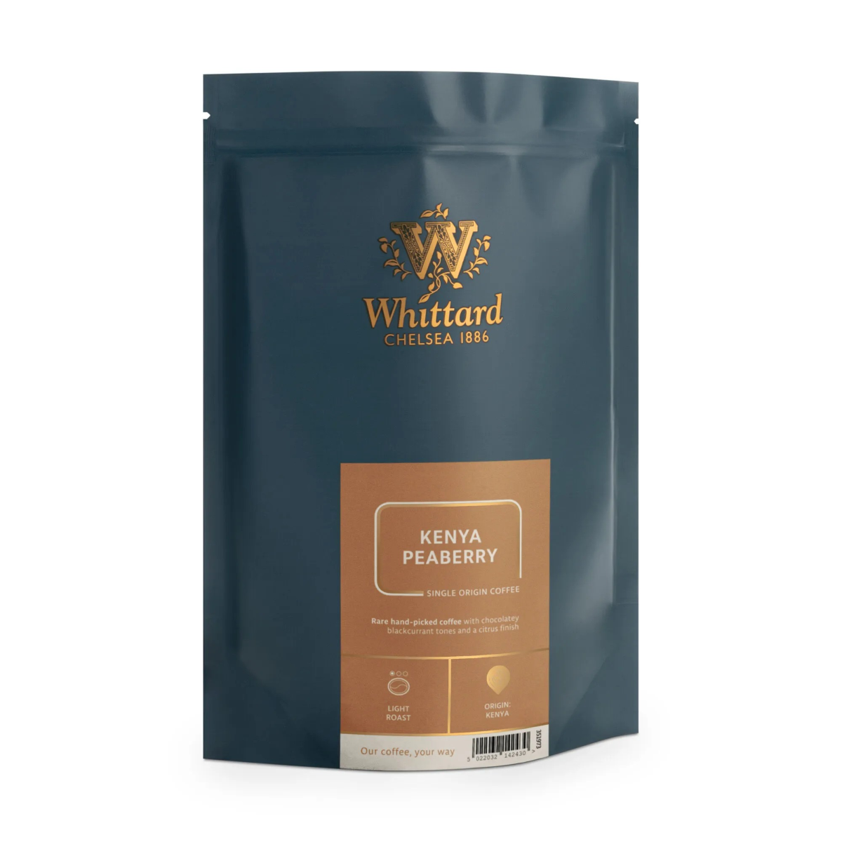 pack shot of kenya peaberry