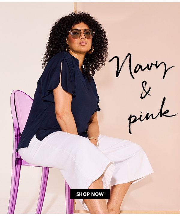 Navy & pink perfection