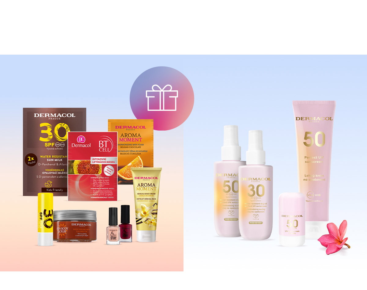 Dermacol con un regalo all’acquisto