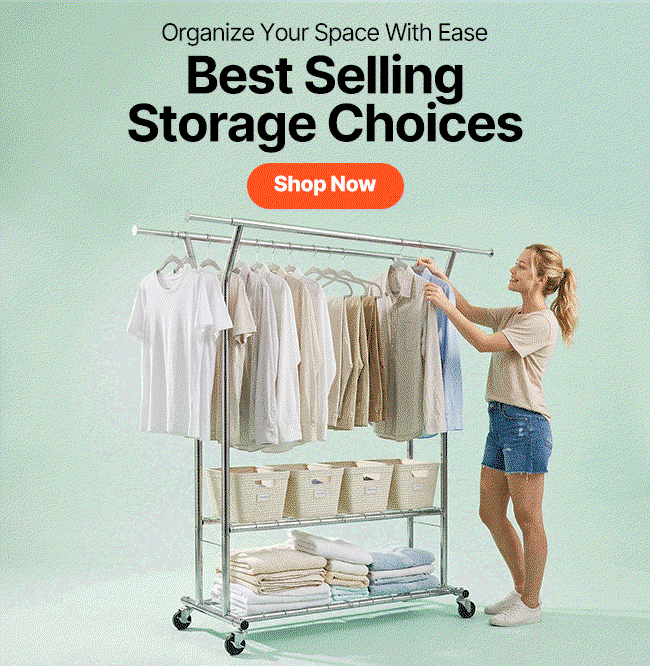 Best Selling Storage Choices