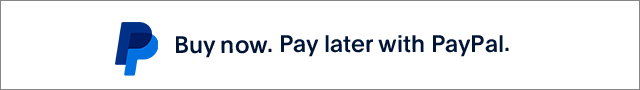 Buy now. Pay later with PayPal