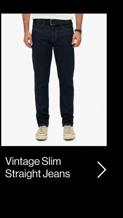 Vintage Slim Straight Jeans