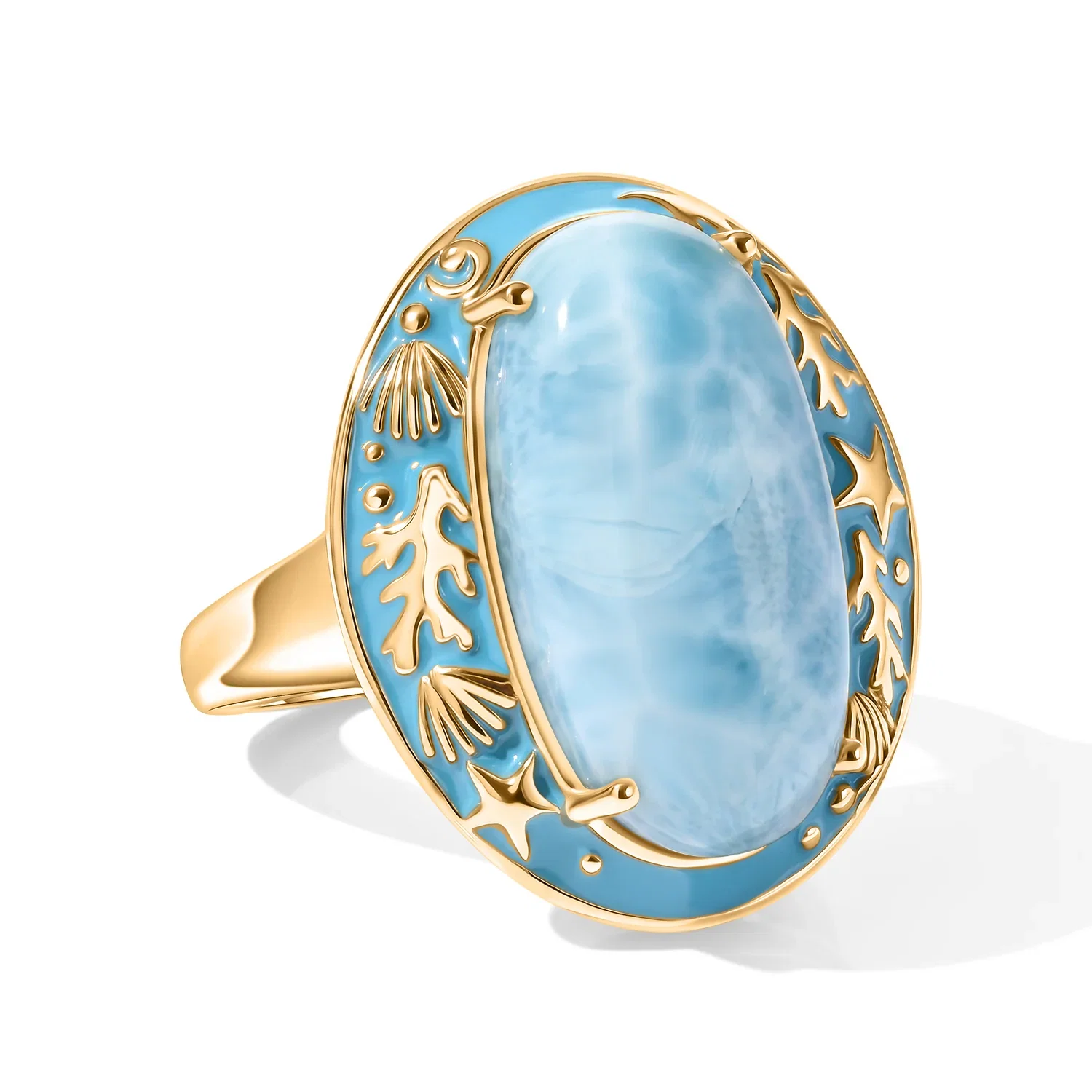 AAA Larimar Ring