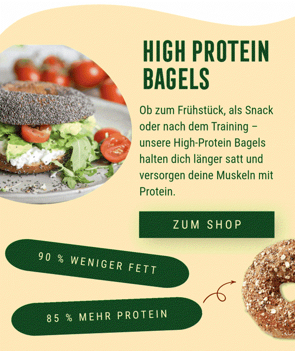 High Protein Bagels