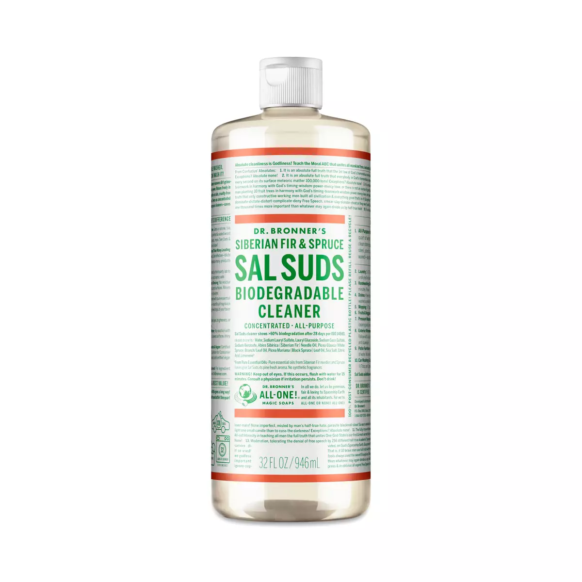 Dr. Bronner's Sal Suds Biodegradable Cleaner