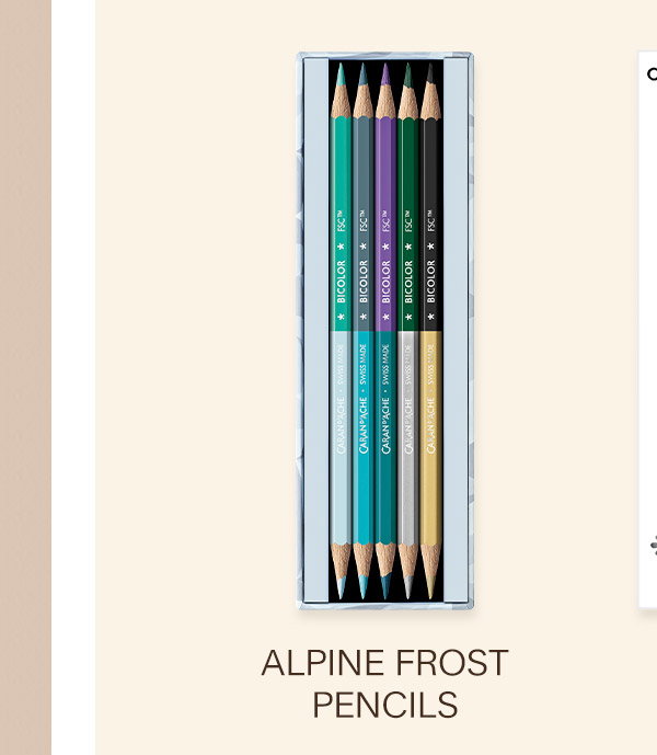 Alpine Frost Pencils.