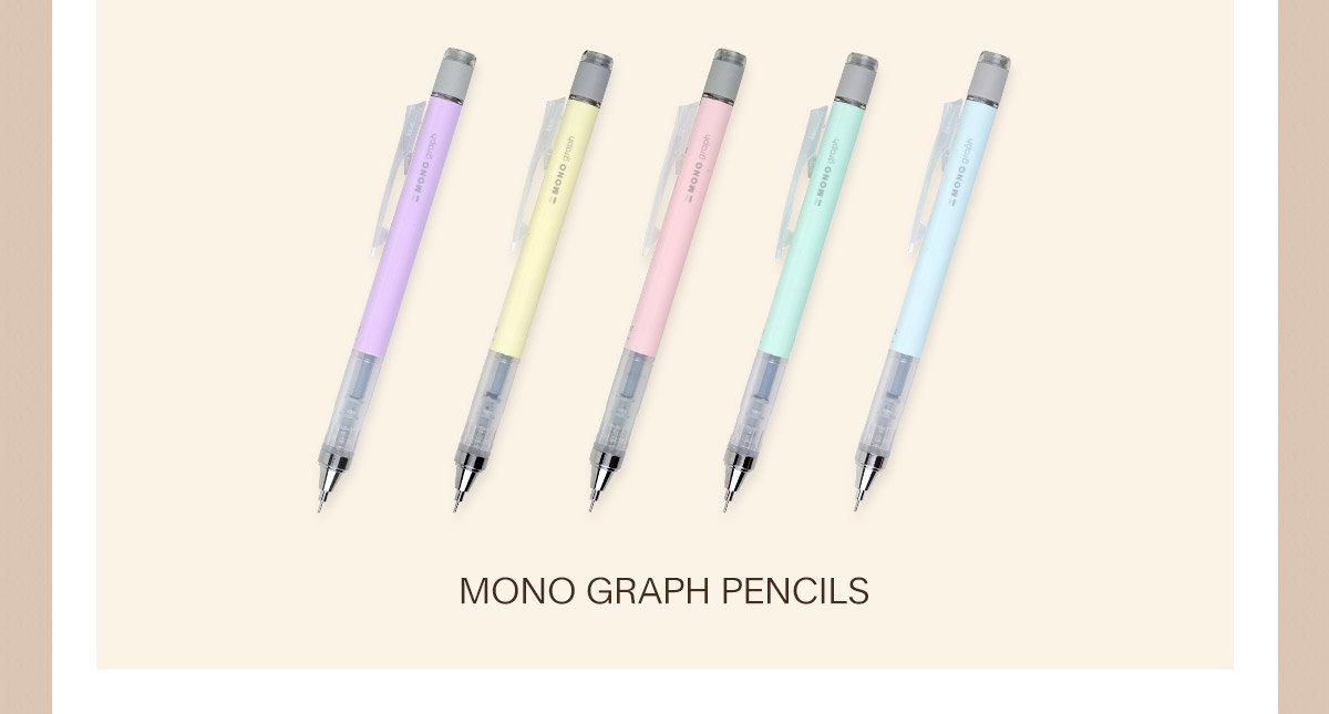 Mono Graph Pencils.