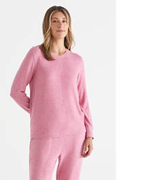 Brushed Long Sleeve Pyjama Top