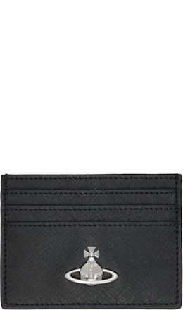 Black Flat Card Holder - Vivienne Westwood