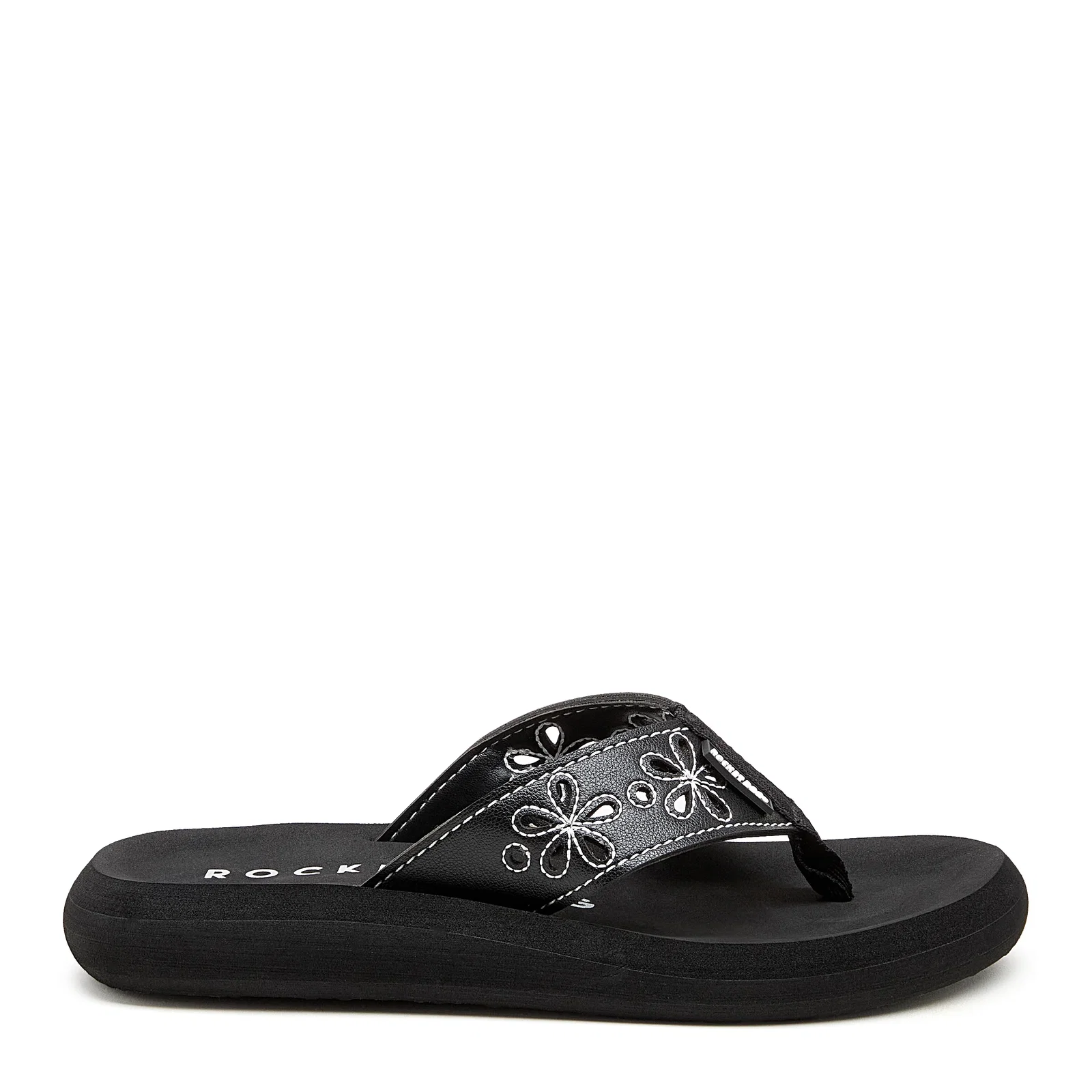 Image of Sunset Black Stitch Flip Flop