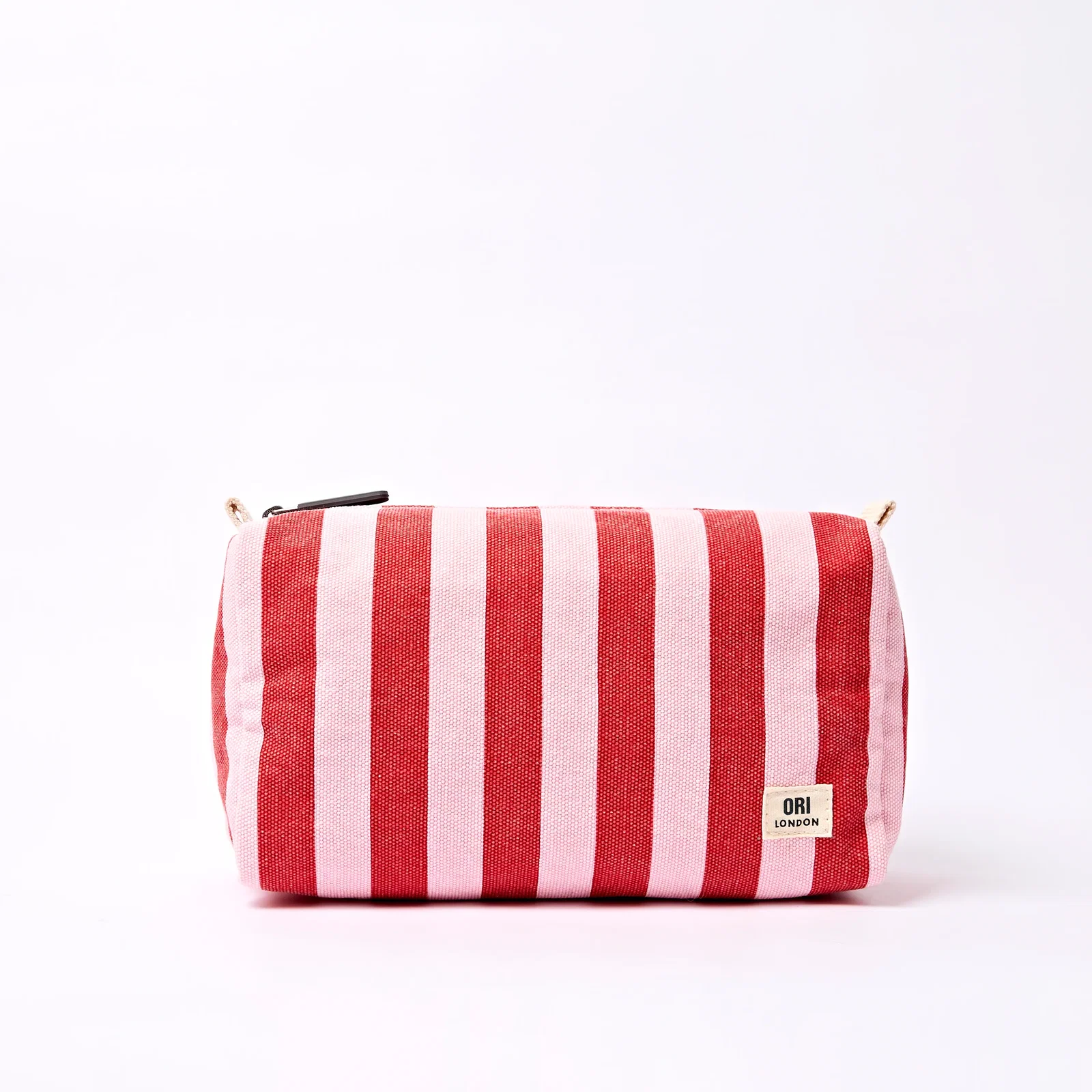 Image of Mayfair Wash Bag in Strawberry Stripe