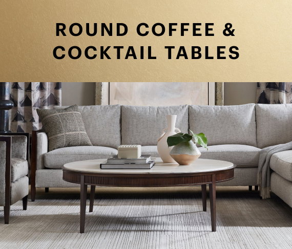 Round Coffee & Cocktail Tables