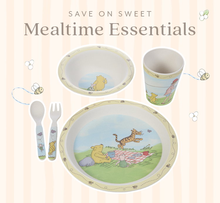 5-Piece Classic Pooh Mealtime Gift Set