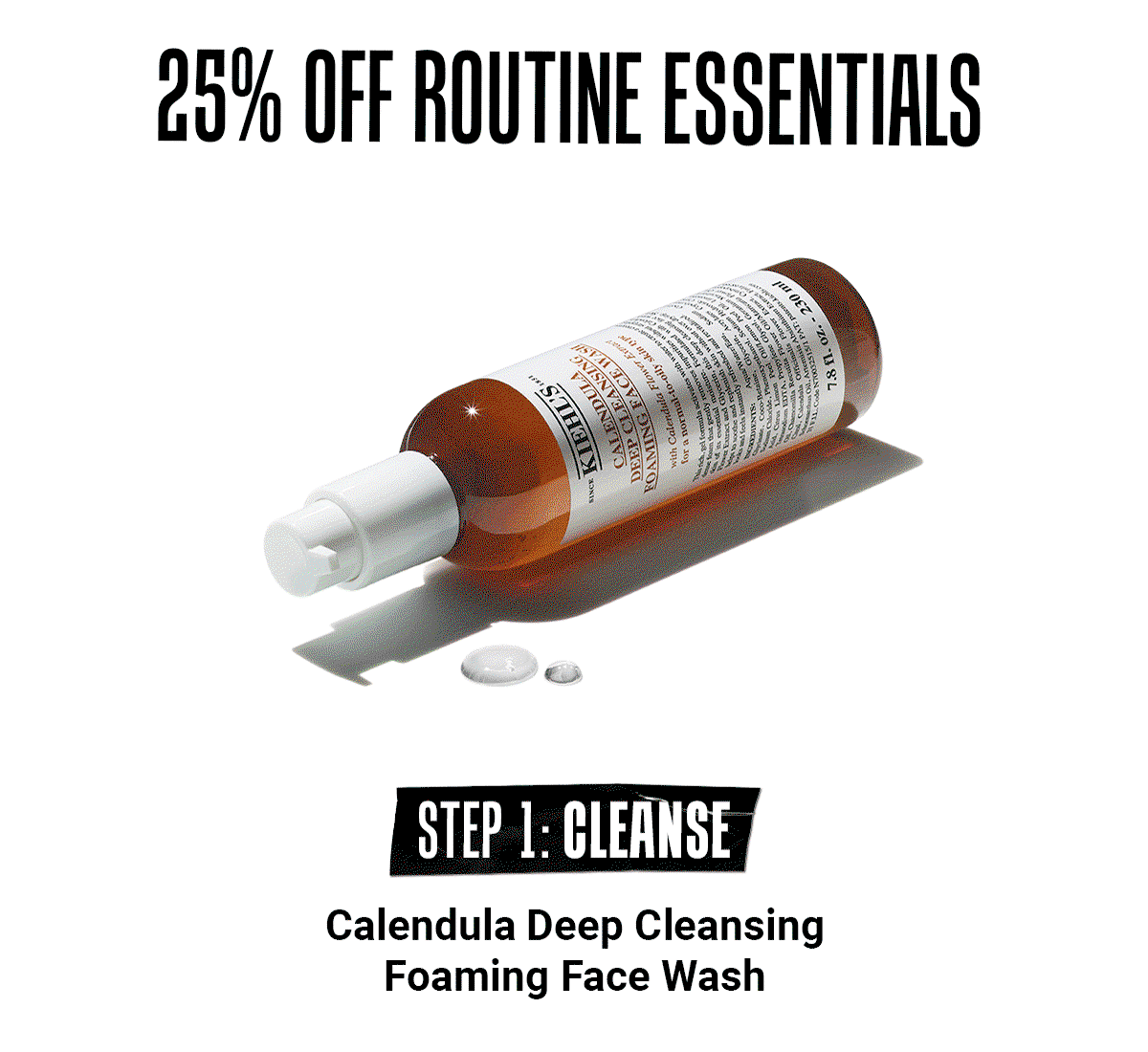 25% OFF ROUTINE ESSENTIALS