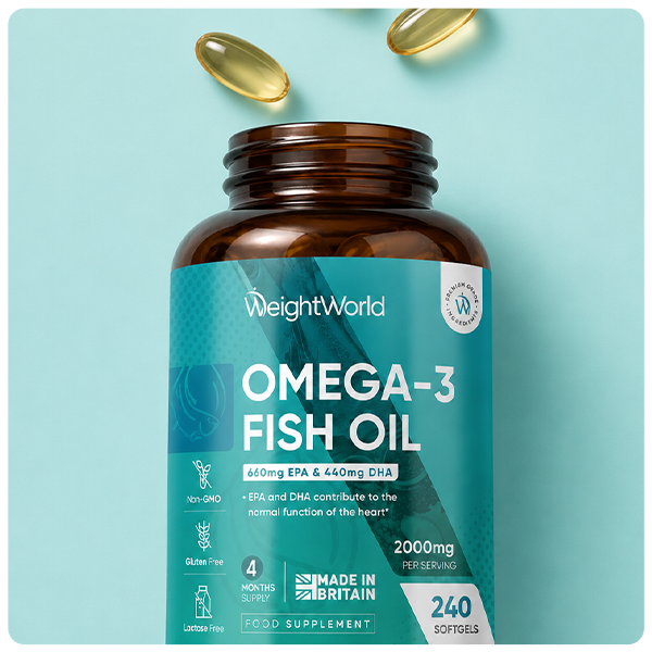 Omega 3 Fish Oil 2000mg Softgels