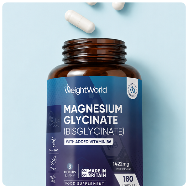 Magnesium Glycinate (Bisglycinate) Capsules