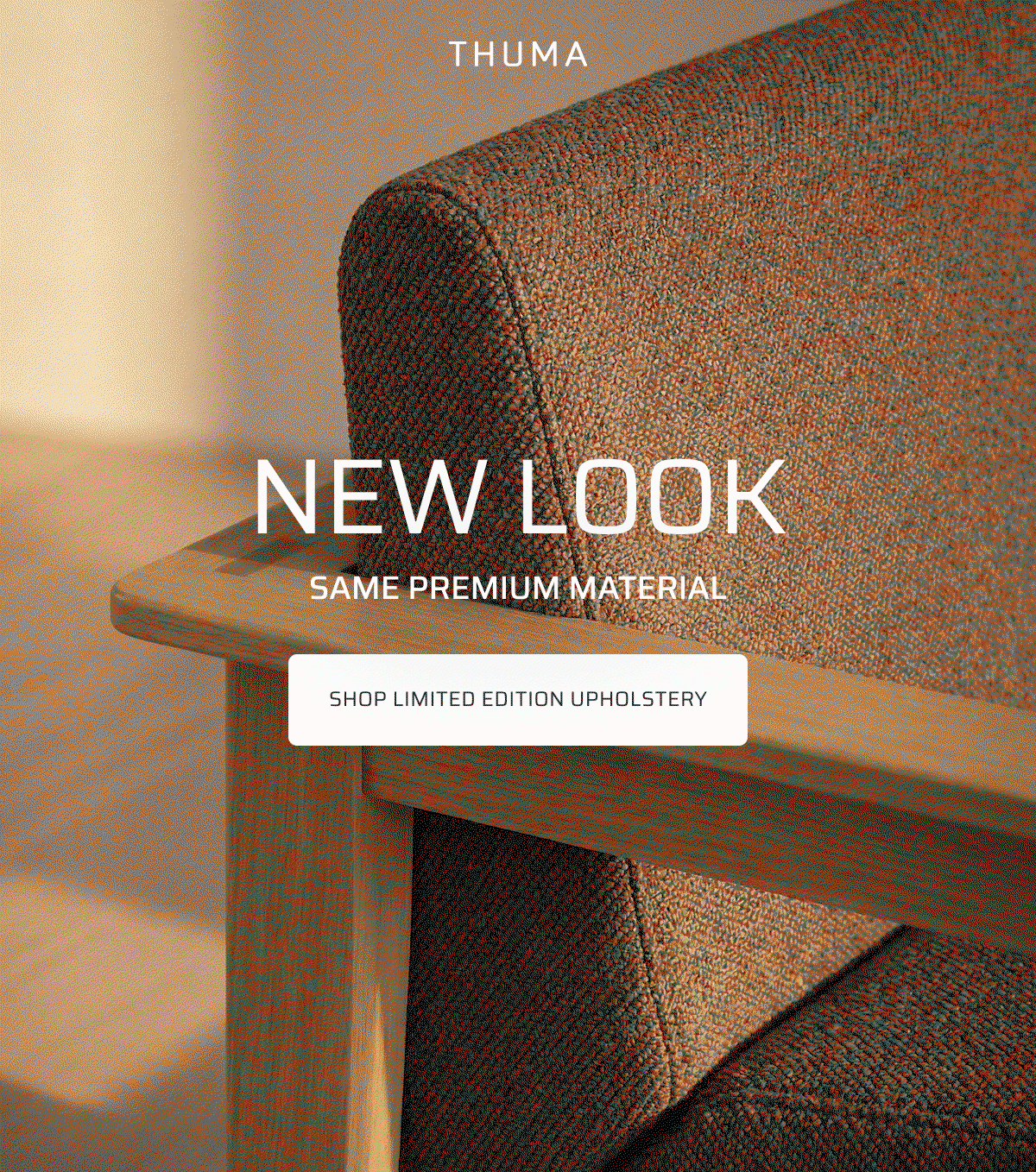 NEW LOOK. Same premium material. Shop limited edition upholstrey.