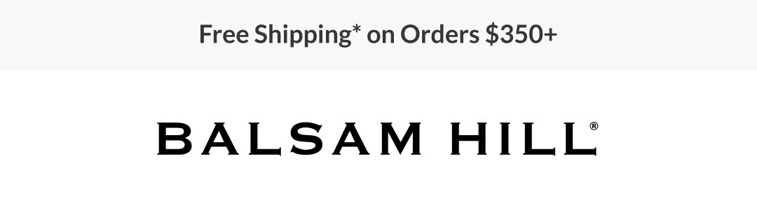 Free Shipping* on Orders $350+ | Balsam Hill logo