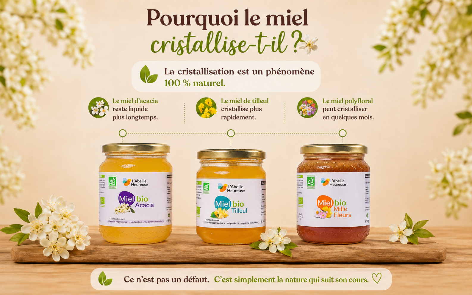 -10% sur tous les miels