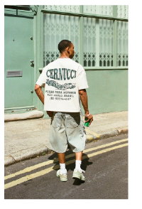 Sao Paulo Car Boxy T-Shirt - Off White