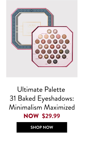 Ultimate Palette  31 Baked Eyeshadows: Minimalism Maximized | Shop Now