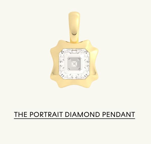 The Portrait Diamond Pendant