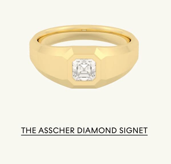 The Asscher Diamond Signet