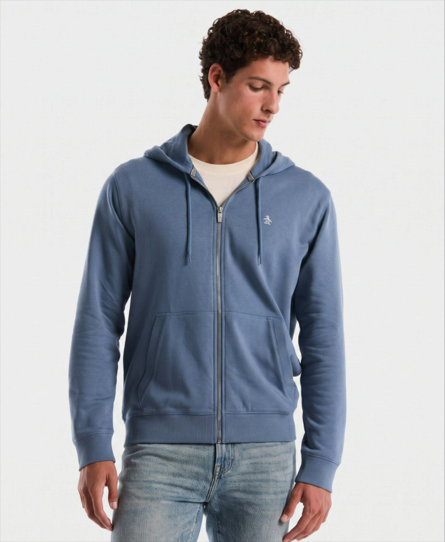 Embroidered Pete Full Zip Hoodie