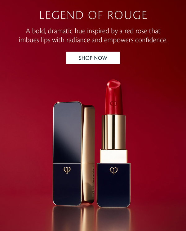 A bold, dramatic hue inspired by a red rose that imbues lips with radiance and empowers confidence. 