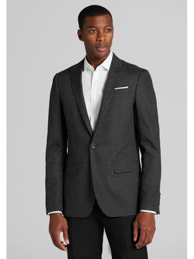 Jos. A. Bank Skinny Fit Polka Dot Dinner Jacket