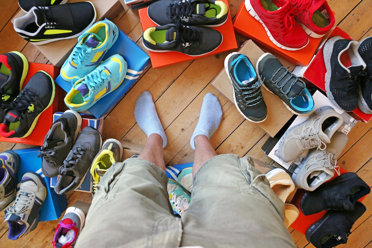 chaussure running et randonnée