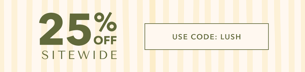 25% off sitewide