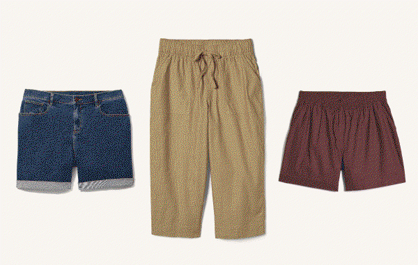 Shorts & Capris Buy 1 Get 2 Free