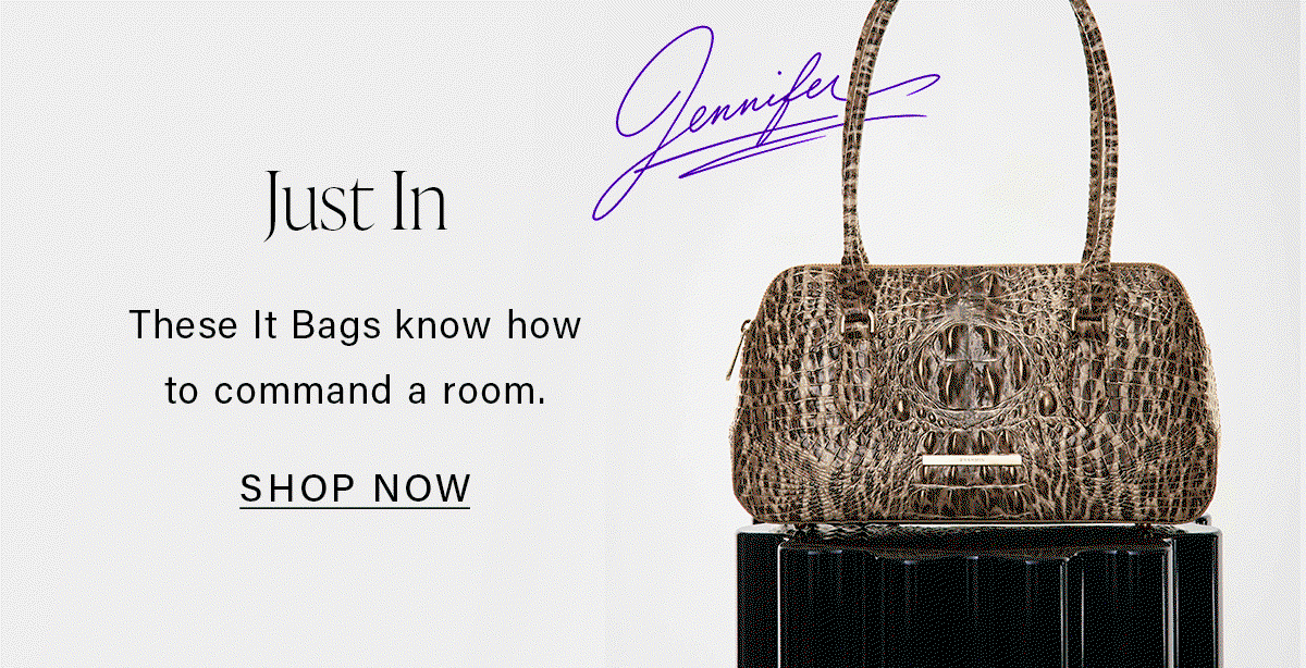 Just In These It Bags know how to command a room. SHOP NOW