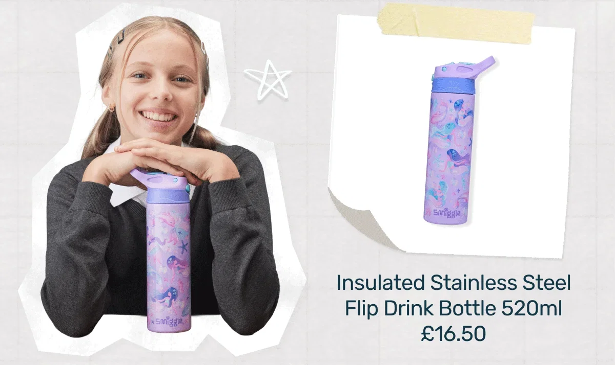 Insulated Stainless Steel Flip Drink Bottle 520ml