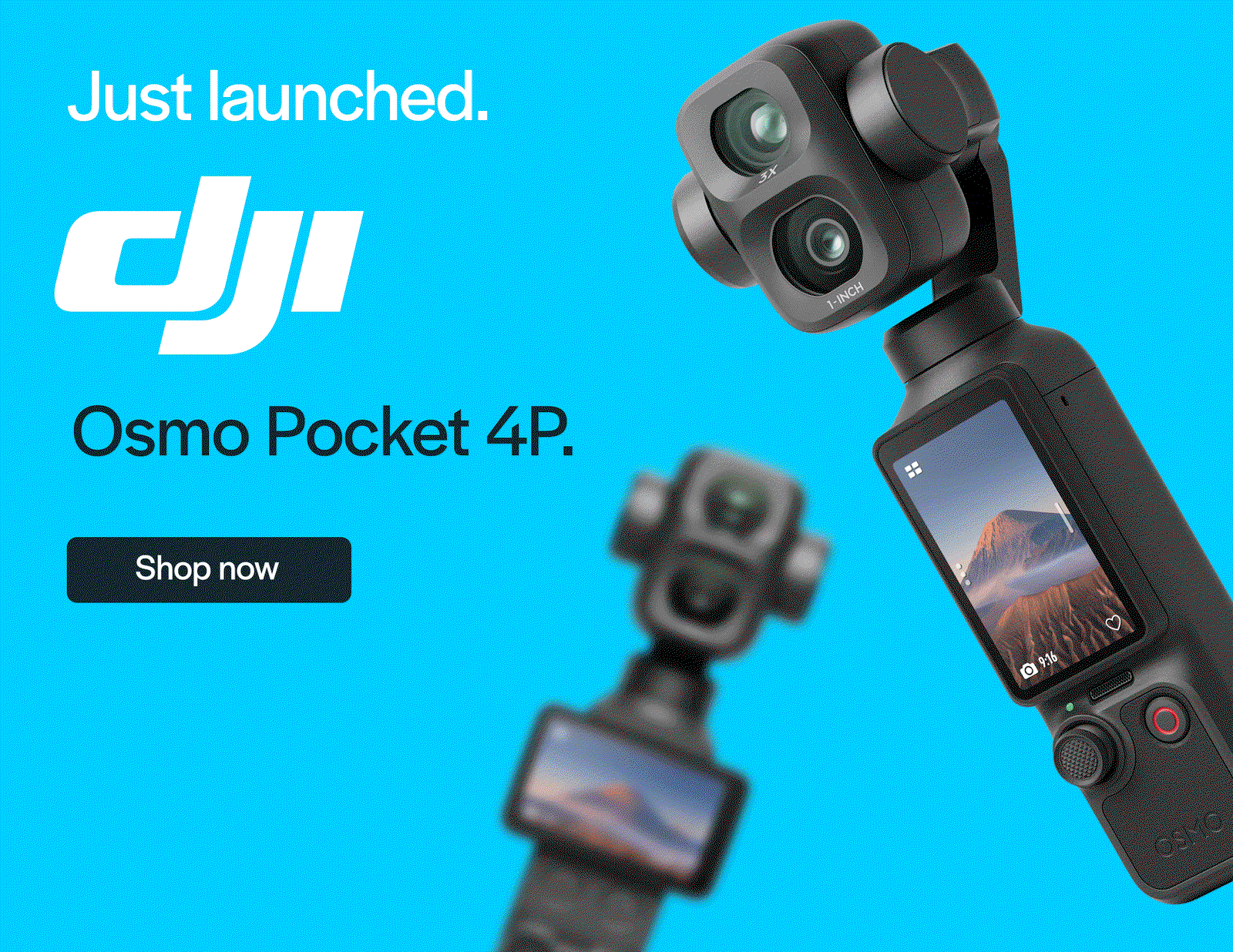Just launched. DJI Osmo Pocket 4P
