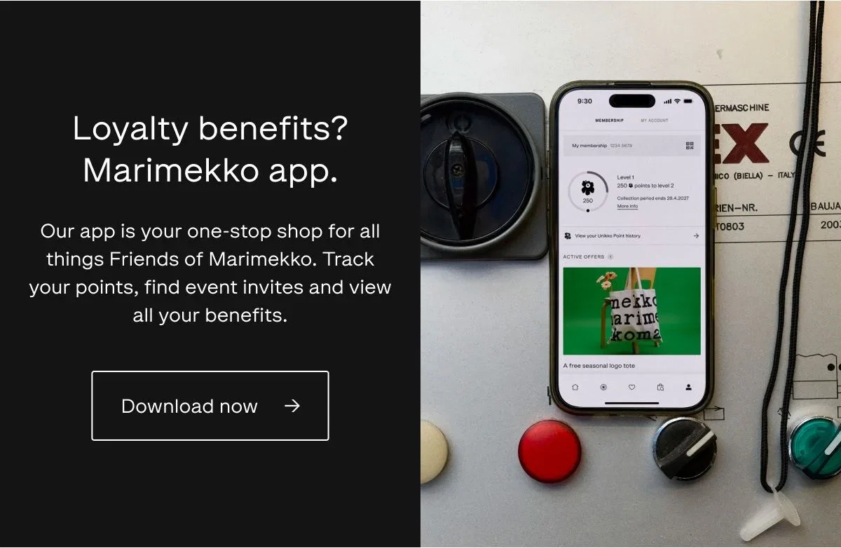 Download the Marimekko app