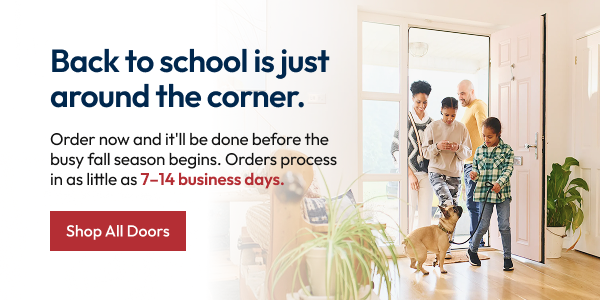 Back to school is just around the corner - shop all doors