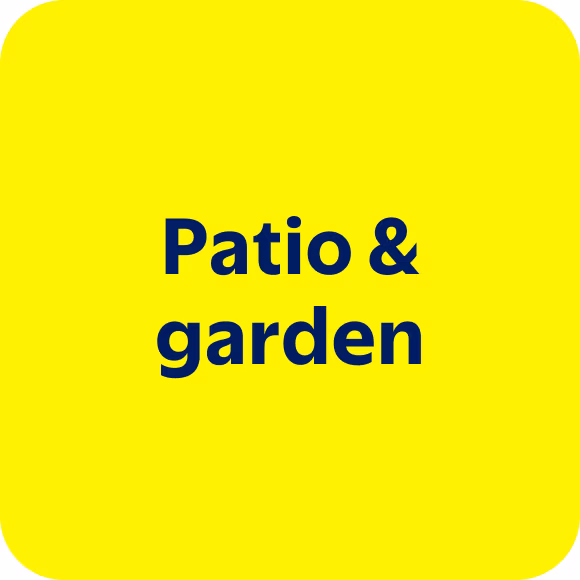 Patio & garden