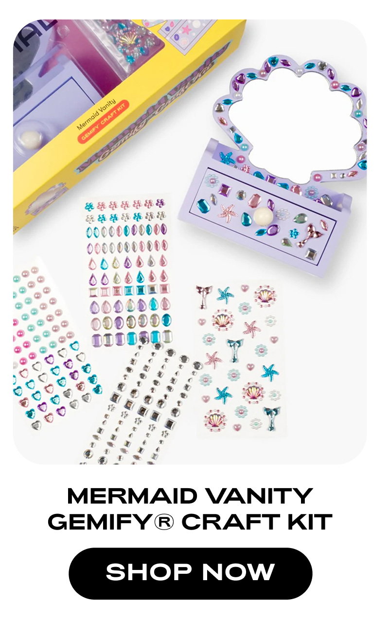 Mermaid Vanity Gemify® Craft Kit