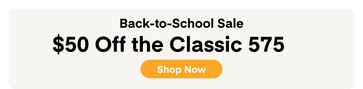 Back-to-School Sale
