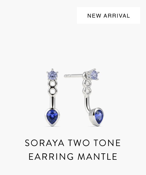Soraya Two Tone Earring Mantle.