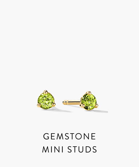 Gemstone Mini Studs.