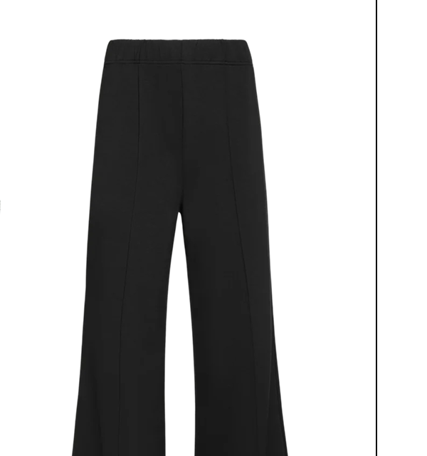PINTUCK KNIT PANT IN INTERLOCK