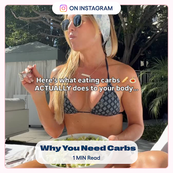 why you need carbs