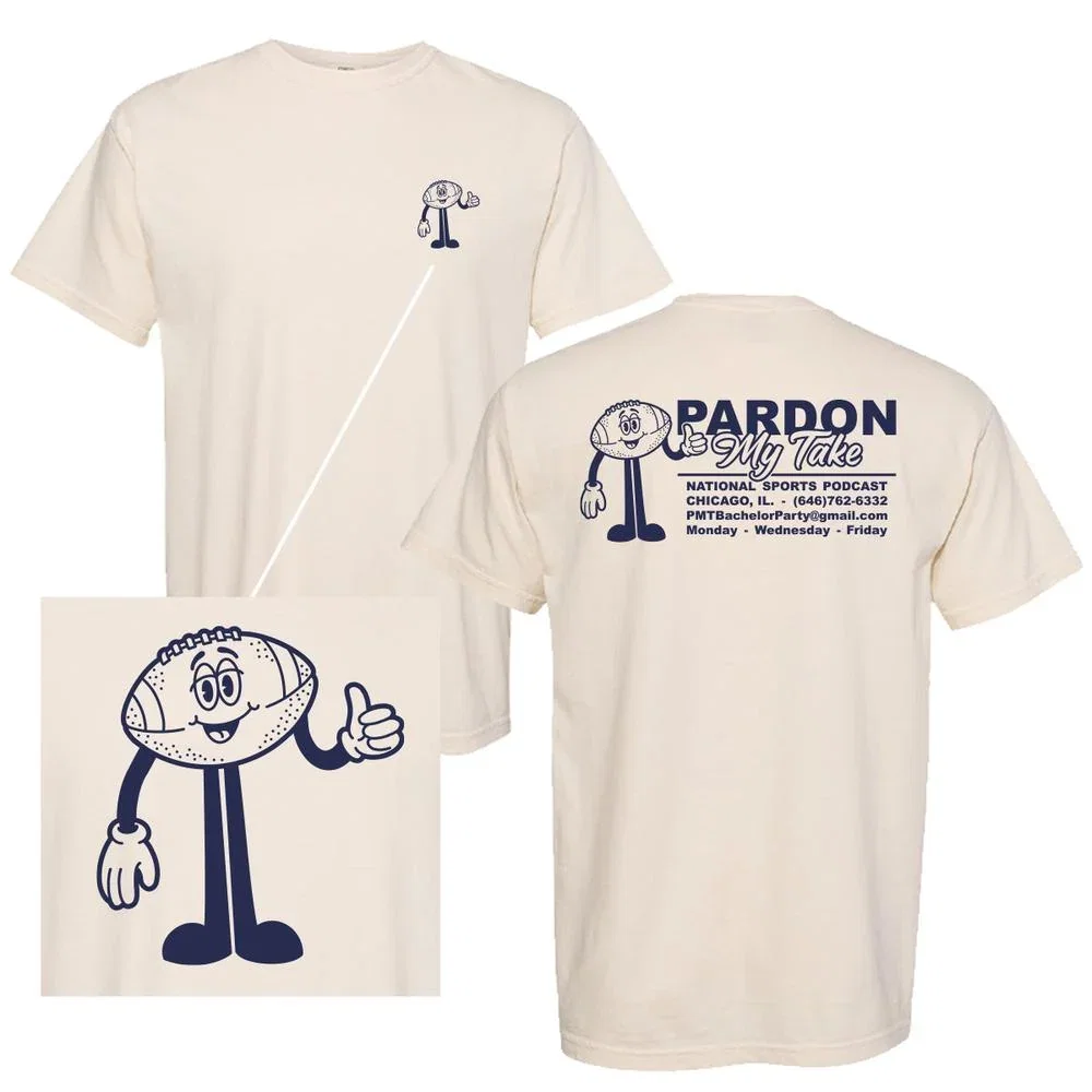 Image of Pardon My Take Football Tee