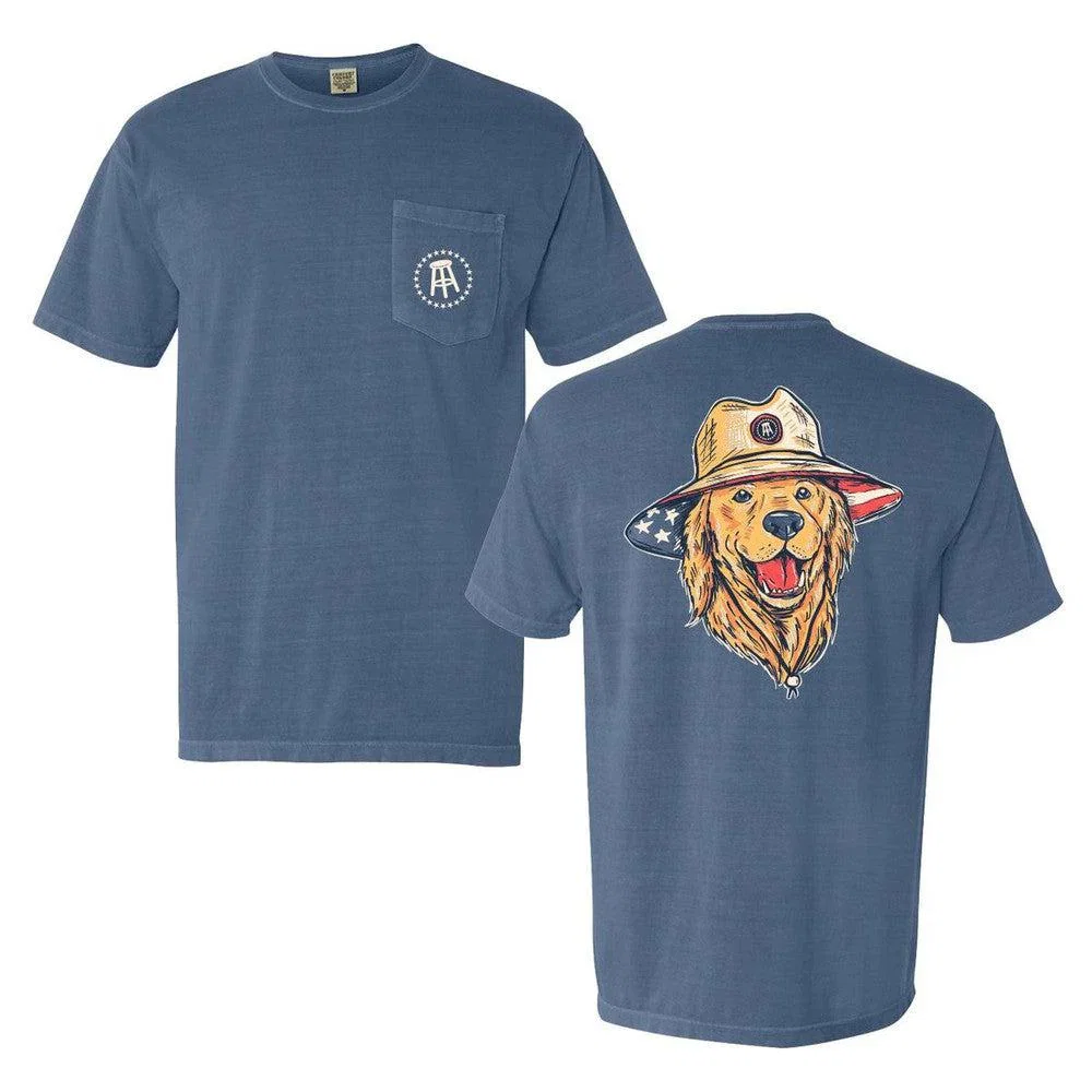Image of American Dog Pocket Tee