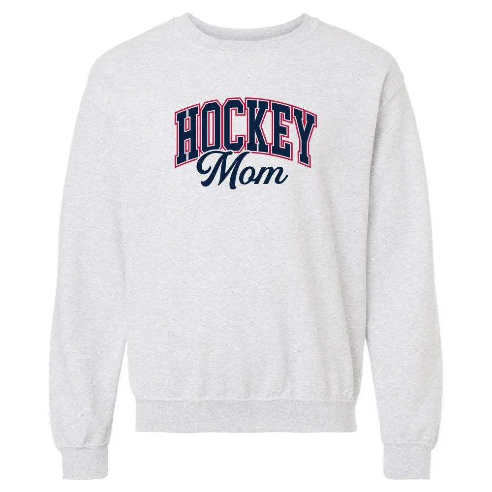 Image of Hockey Mom Varsity Crewneck
