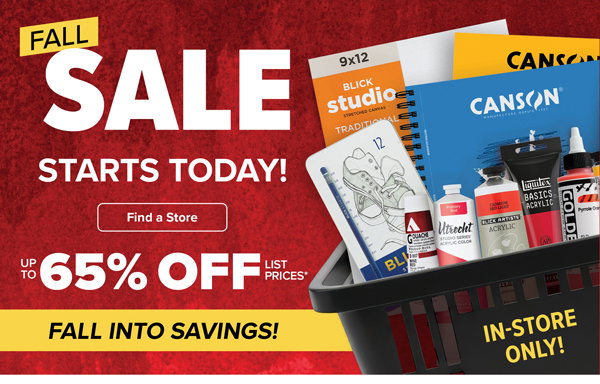 Fall Sale Starts Today! Up to 65% Off List Prices